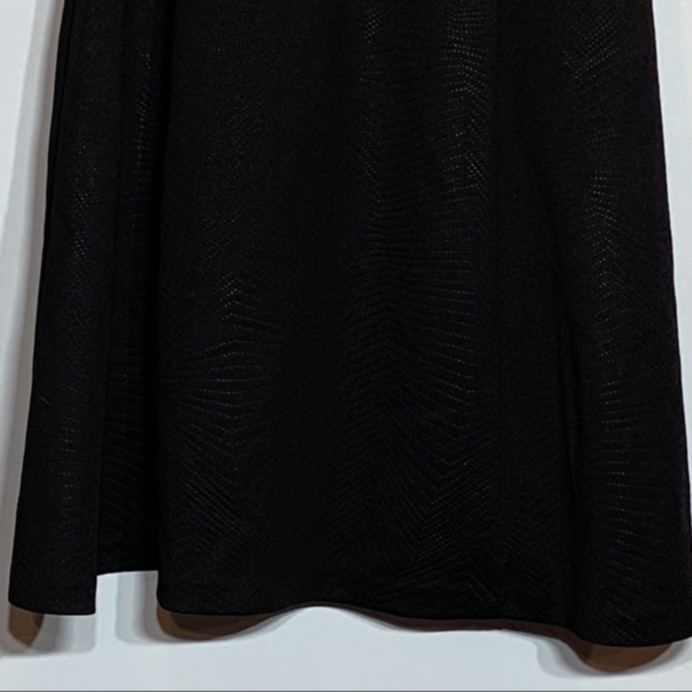 EUC Guess Black Illusion Back Textured Dress - Picture 6 of 8